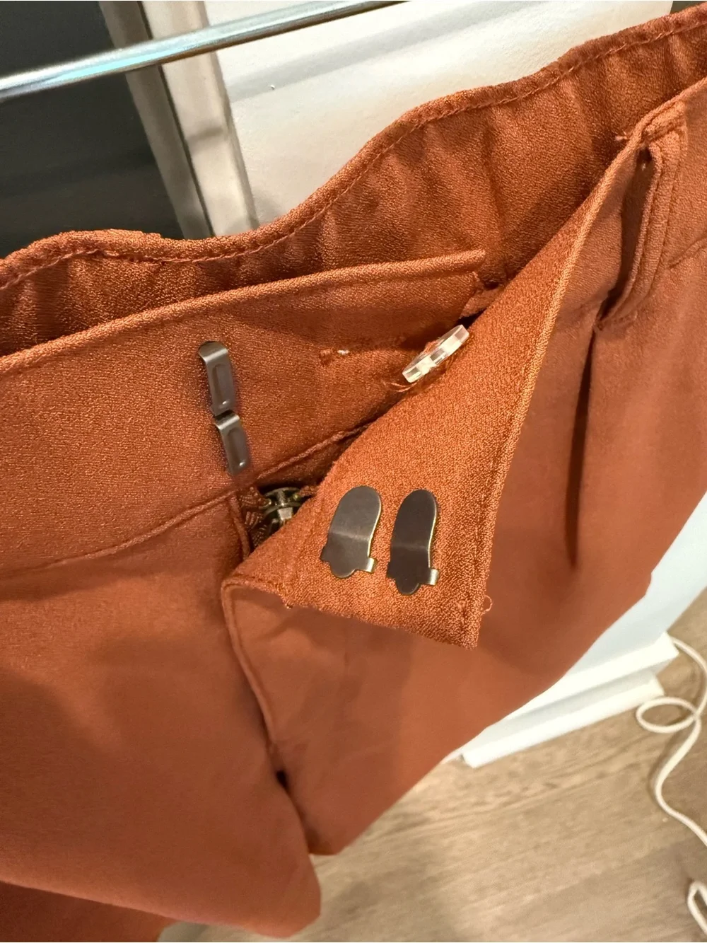 Abercrombie & Fitch High-Waist Rust Women's Shorts